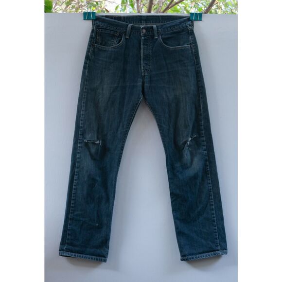 Men's Levi's 5101 Jeans 31W x 30L Straight Style # 06990-110 Distressed - Picture 1 of 7
